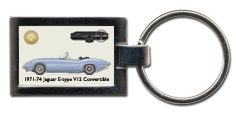 Jaguar E type V12 S3 Convertible (Hard Top) 1971-74 Keyring 4